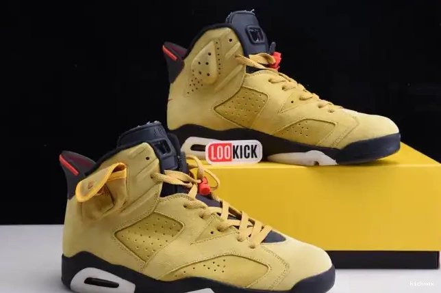 Rep AIR CN1084-300 JORDAN TRAVIS YELLOW 6 X SCOTT 0518